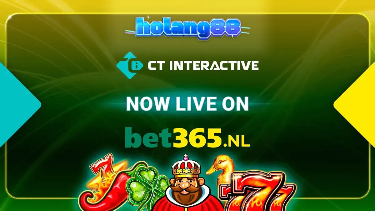 Koleksi slot CT Interactive kini tersedia di bet365 Belanda